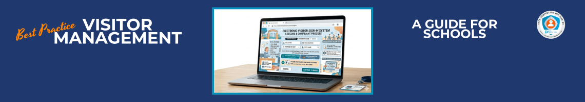 Digital visitor management system ensuring secure and compliant entry for educational settings.